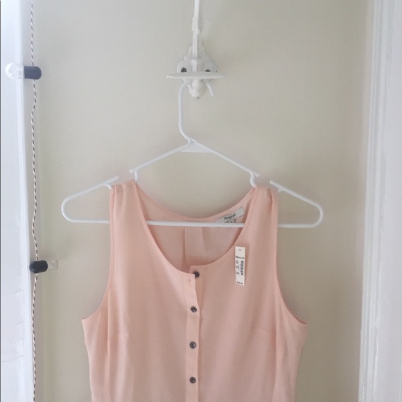 NWT Madewell Silk Pleated Shirtdress - Picture 5 of 5